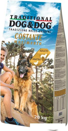 Сухой корм для собак Dog&amp;Dog Adult Traditional Costante Movimento 20 кг