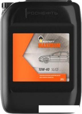 Моторные масла Роснефть Maximum 10W-40 SG/CD 20л
