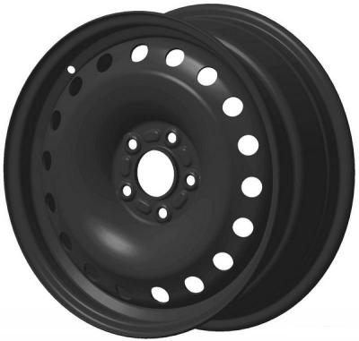 Штампованные диски ТЗСК Skoda Octavia 16x6.5" 5x112мм DIA 57.1мм ET 50мм Черный