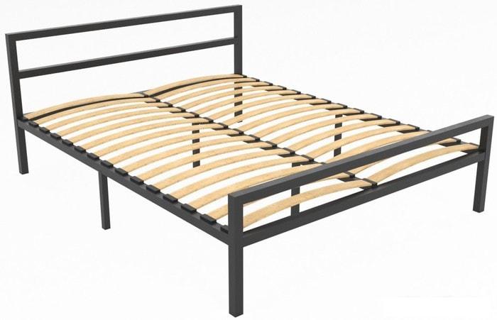 Кровать ИП Князев Наргиз 180x200 (черный)