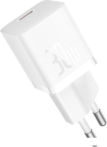 Сетевое зарядное Baseus GaN5 Fast Charger Mini 1C 30W CCGN070502 (белый) Сетевое зарядное Baseus GaN5 Fast Charger Mini 1C 30W CCGN070502 (белый)