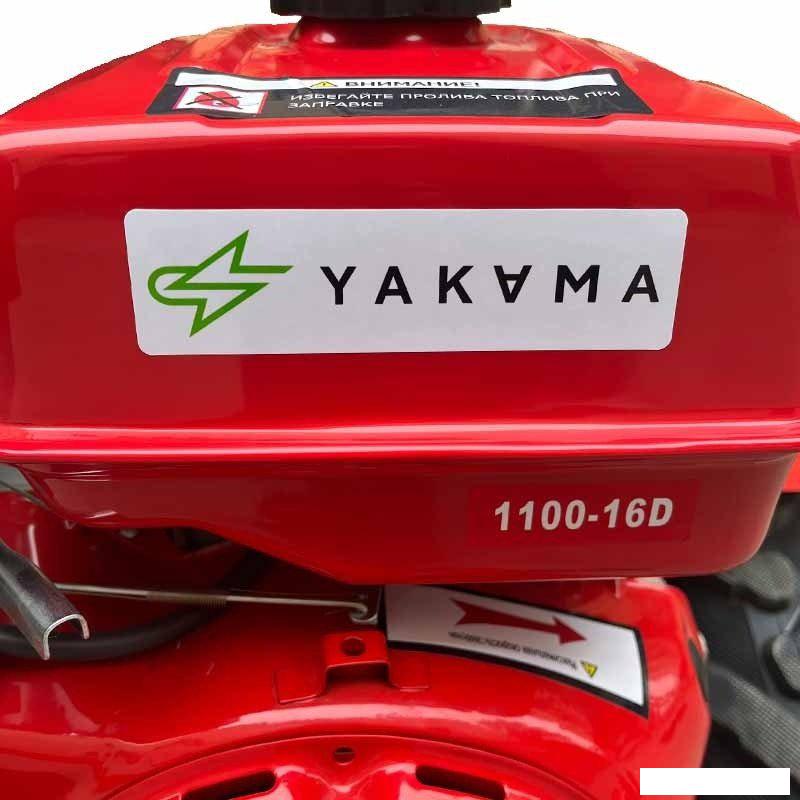 Мотоблок бензиновый Yakama 1100-16 с ВОМ