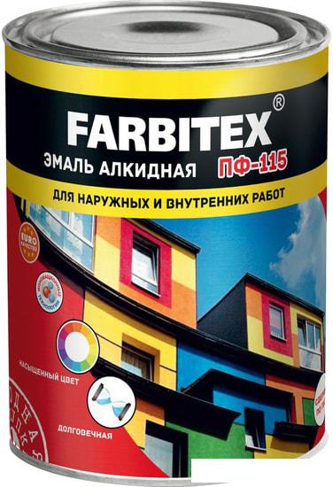 Краски и эмали Farbitex ПФ-115 1.8 кг (светло-серый)