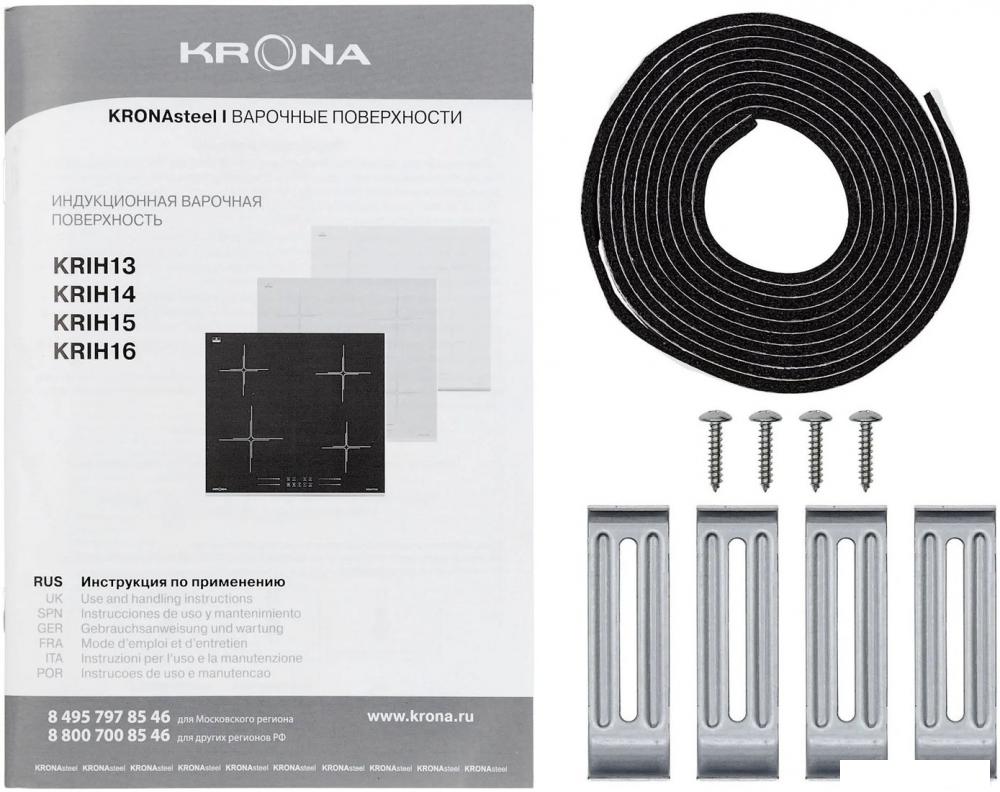 Варочная панель Krona Genesis 60 BL