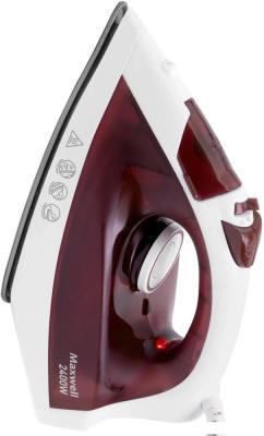 Утюг Maxwell MW-3006 (белый/бордовый)