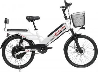 Электровелосипед SameBike Е-Alfa New SB-E-ALFA350-36/10 (белый)