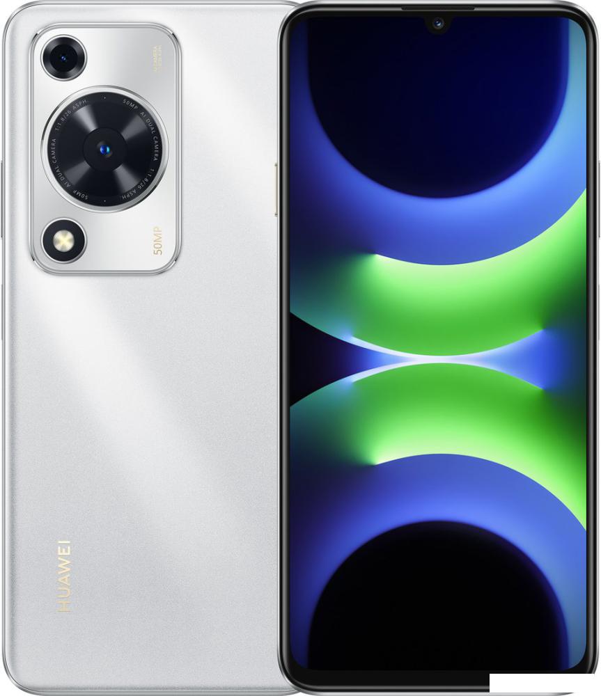 Телефон Huawei nova Y63 GFY-LX1 4GB/128GB (серебристый)