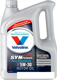 Моторное масло Valvoline SynPower XL-III C3 5W-30 4л