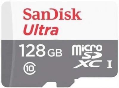 Карта памяти SanDisk Ultra microSDXC SDSQUNR-128G-GN3MN 128GB