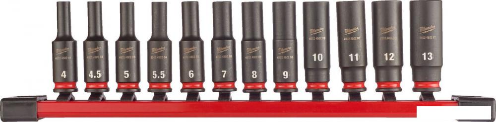 Набор головок слесарных Milwaukee Shockwave 4932480453 (12 шт)