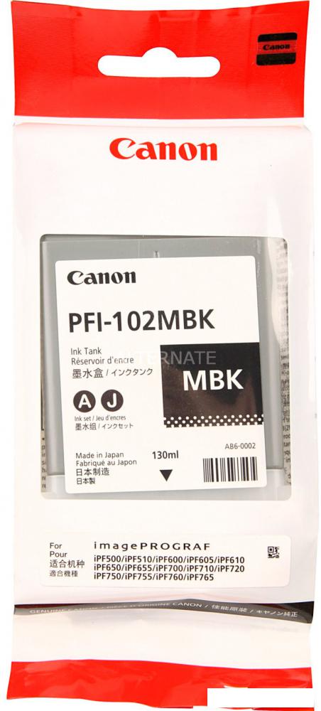 Картридж Canon PFI-102MBK (0894B001AA)