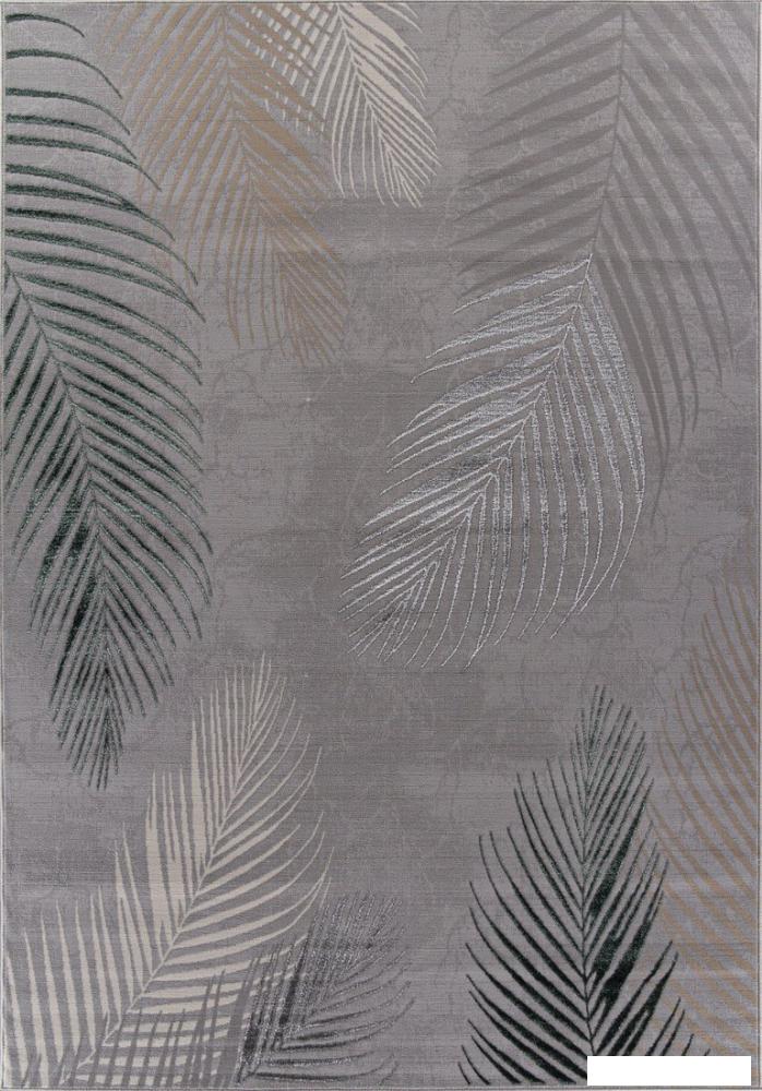 Ковер для жилой комнаты Merinos Liman F167-STAN-GRAY-D.GREEN (2х2.9)