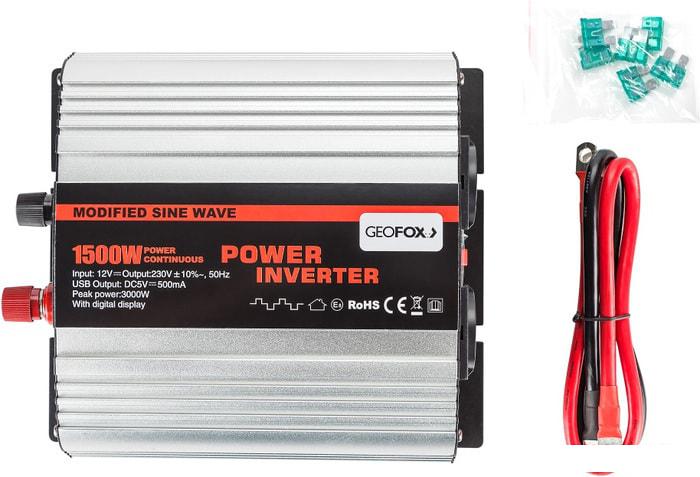 Автомобильный инвертор GEOFOX MD 1500W/24v