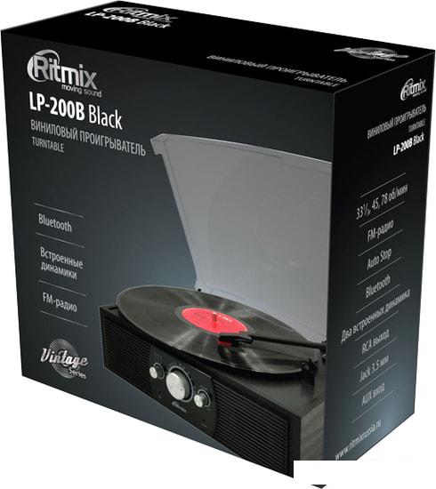 Виниловый проигрыватель Ritmix LP-200B