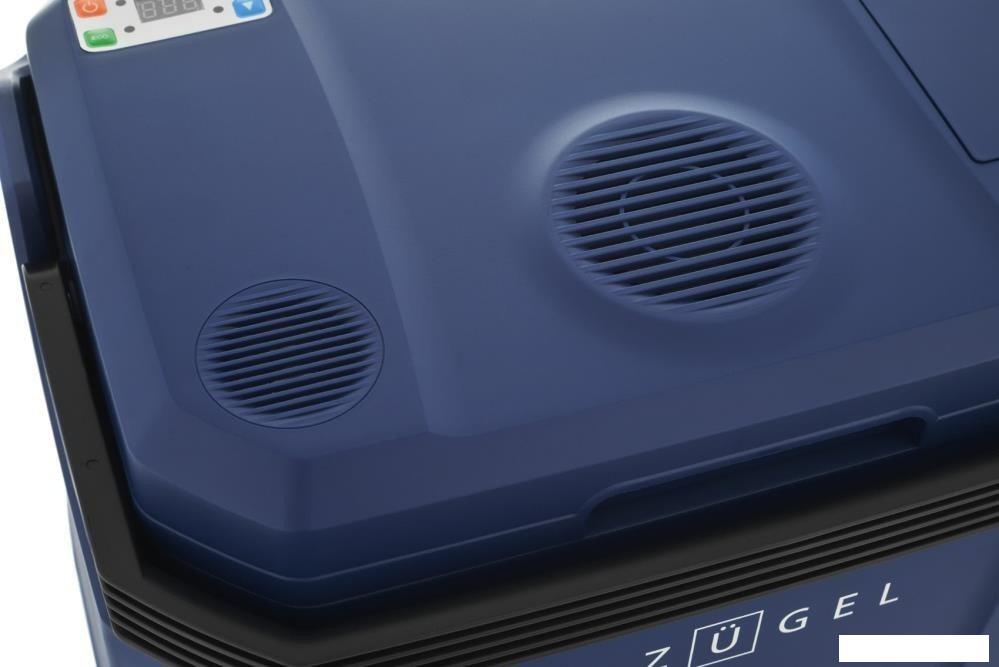 Термоэлектрический автохолодильник ZUGEL ZCR1004 32л (синий)