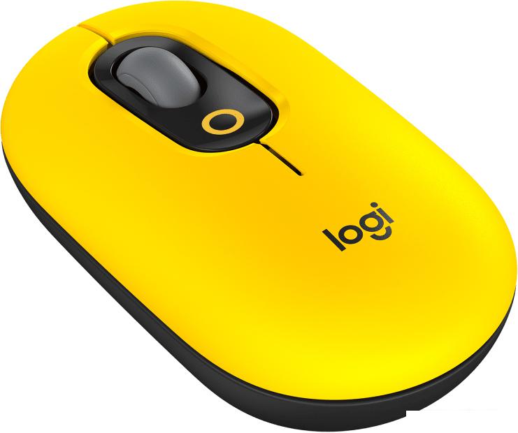 Мышь Logitech Pop Mouse (желтый/черный)