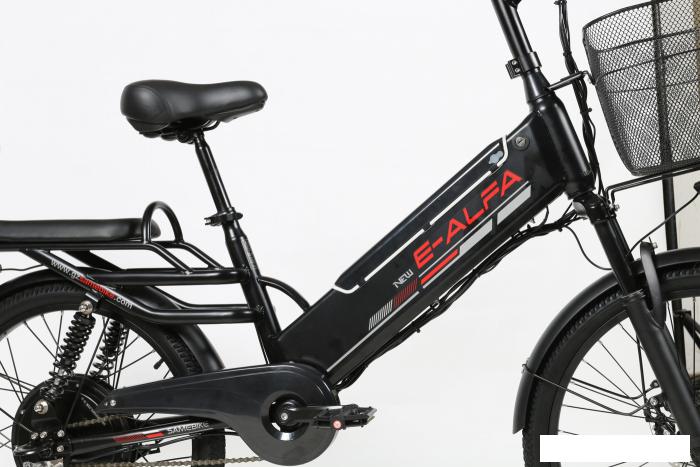 Электровелосипед SameBike Е-Alfa New SB-E-ALFA500-48/13 (черный)