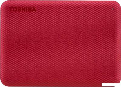 Внешний накопитель Toshiba Canvio Advance 1TB HDTCA10ER3AA (красный)