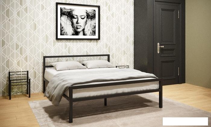 Кровать ИП Князев Наргиз 180x200 (черный)