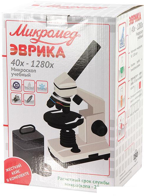 Детский микроскоп Микромед Эврика 40х-1280х в кейсе 22831