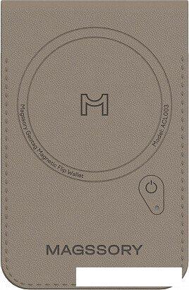 Кредитница Magssory Geotag Magnetic Latte ACL003l