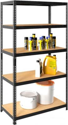 Полки, стеллажи, системы хранения Практик SBL 180KD/90x40/5 (RAL 7016 муар)