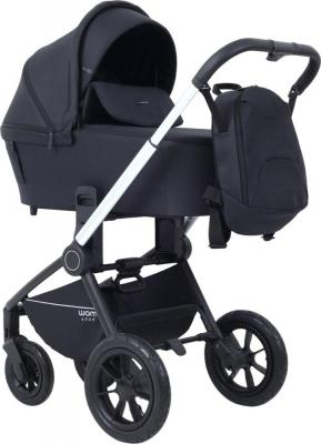 Детские коляски и аксессуары MOWbaby Zoom air MB087 (3 в 1, Silver Black)