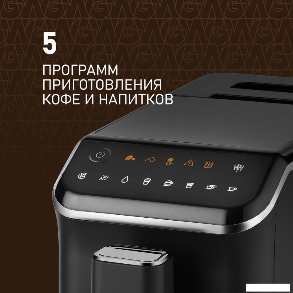 Кофеварки и кофемашины Weissgauff WCM-325 Black Automatic Touch Cappuccino