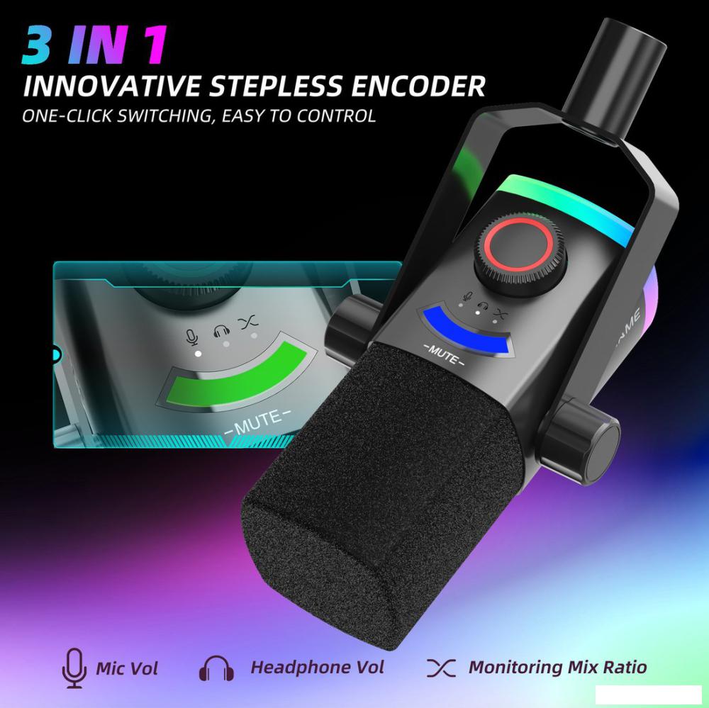 Микрофоны FIFINE AM8PROT (черный)