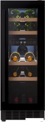 Винный шкаф LEX LWD3017BL Dual Zone