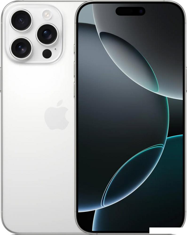 Смартфон Apple iPhone 16 Pro Max 256GB (белый титан)
