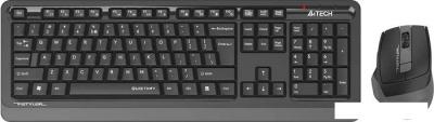 Офисный набор A4Tech Fstyler FGS1035Q (черный/серый)
