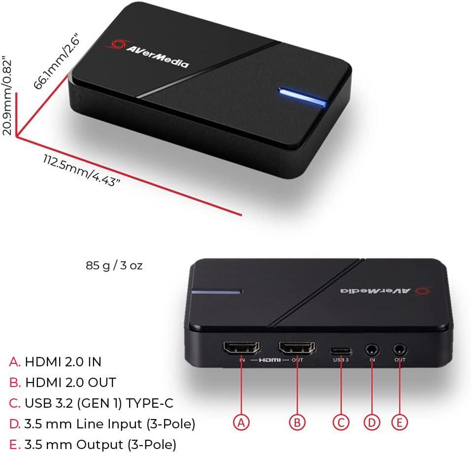 Устройство видеозахвата AverMedia Live Gamer Extreme 3 GC551G2