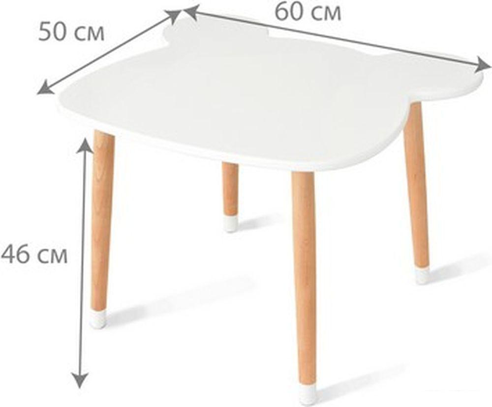 Детский стол Mega Toys Мишка 71024/70024