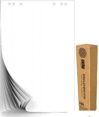 Бумага для флипчарта CACTUS CS-PFC20W-5