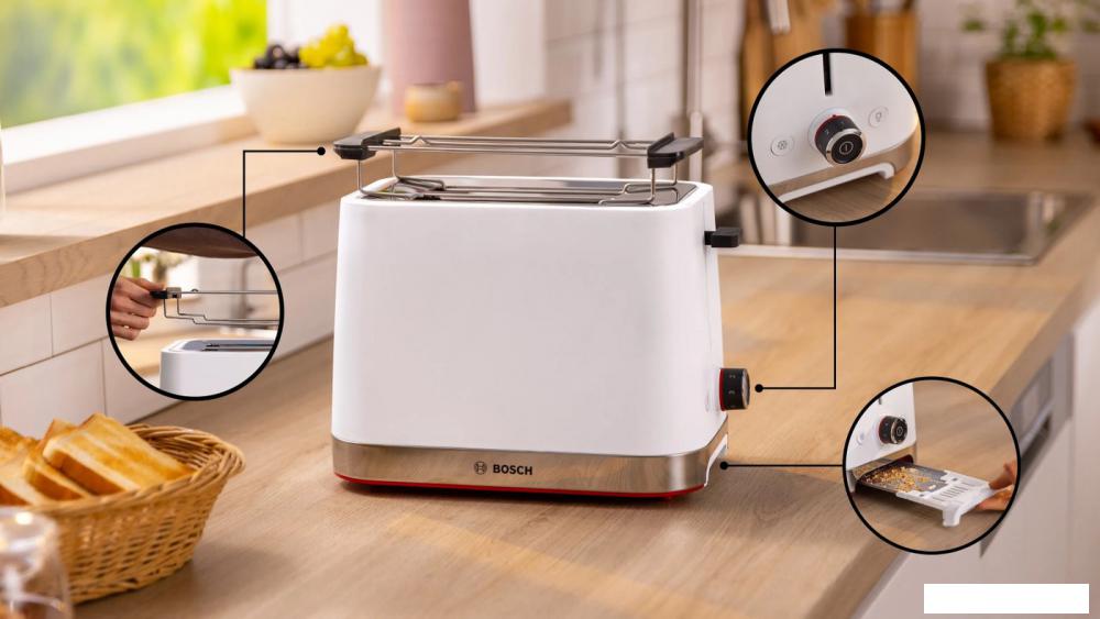 Тостер Bosch MyMoment TAT4M221
