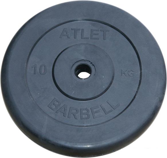 Диск MB Barbell Атлет 26 мм (1x10 кг)