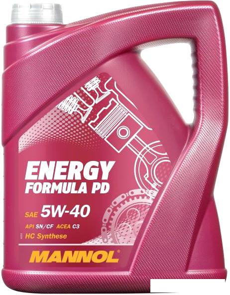 Моторное масло Mannol Energy Formula PD 5W-40 5л