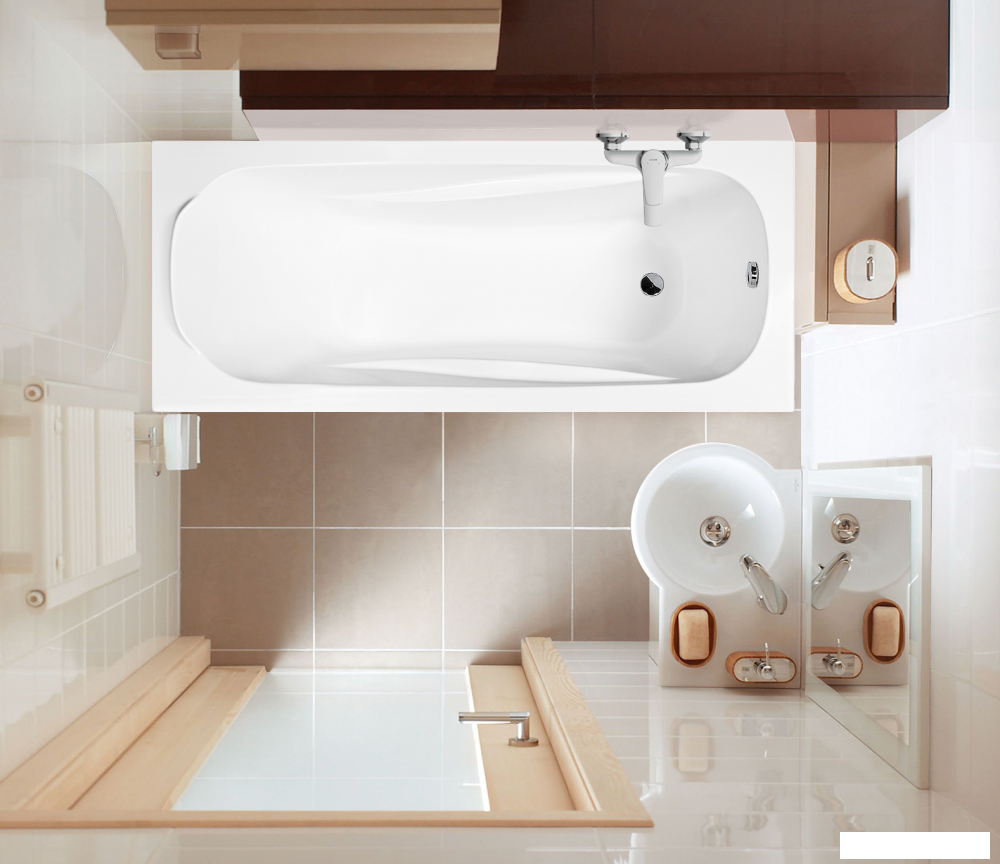 Ванна Ventospa Serena LA 170х70 (с каркасом)