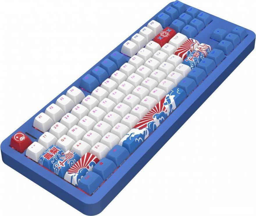 Клавиатура Red Square Alumix TKL Classic Pakuru (белый, g3ms Aquamarine)