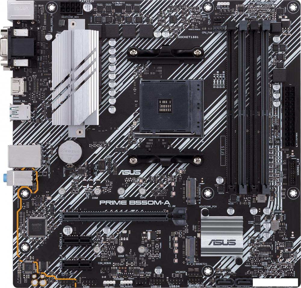Материнские платы ASUS Prime B550M-A/CSM
