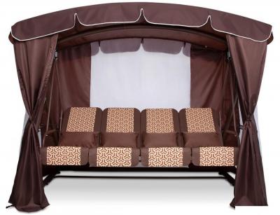 Садовые качели Arno-Werk Дефа Люси Люкс 2017-КД-58/Л (шоколадный)