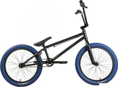 Велосипед Stark Madness BMX 4 2025 (серо-фиолетовый/черный/темно-синий)