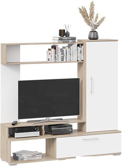 Стенка Трия Сиена (дуб сонома/белый ясень)