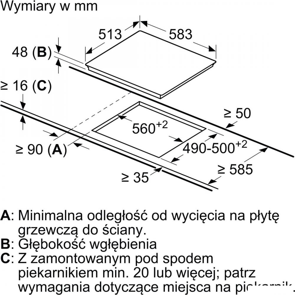 Варочная панель Bosch Serie 4 PKE645BB2E