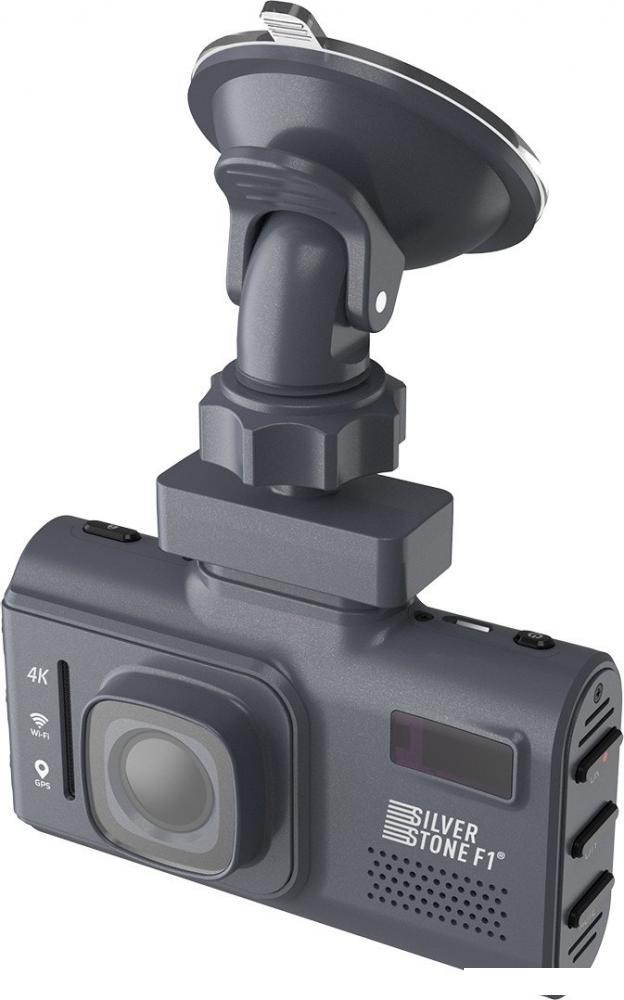 Видеорегистратор-радар детектор-GPS информатор (3в1) SilverStone F1 Hybrid Uno Sport 4K Wi-Fi