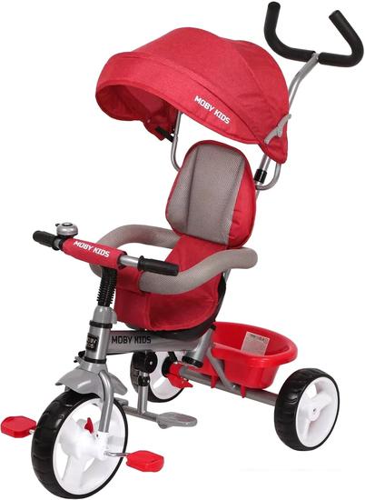 Детский велосипед Moby Kids Blitz 10x8 EVA (красный)