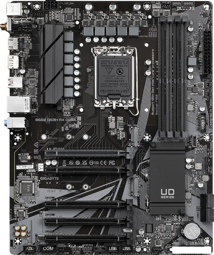 Материнские платы Gigabyte B660 DS3H AX DDR4 (rev. 1.0)