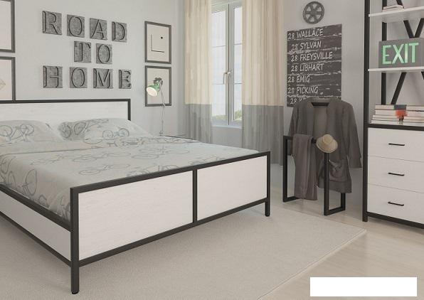 Стойка для одежды Millwood Сканди 2 48x25x120 (металл белый)