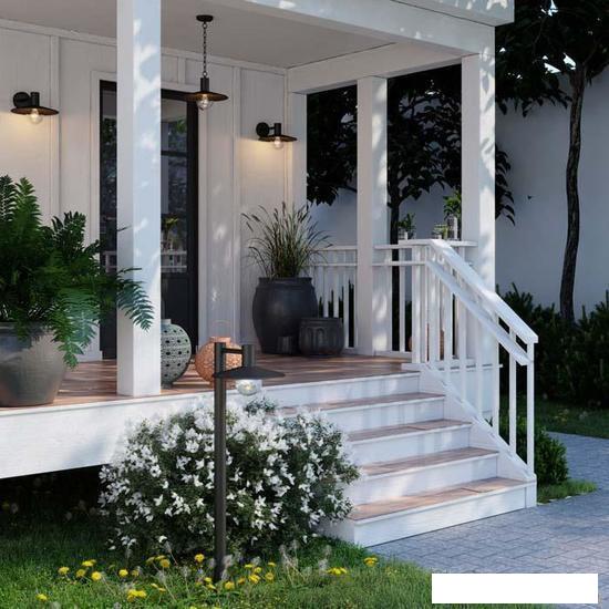 Уличный настенный светильник Odeon Light Furcadia 4833/1W